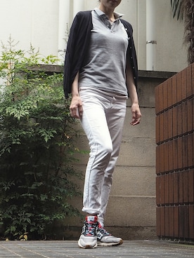 「Atlantic STARS（アトランティックスターズ）のアイテム」を使った、アトランティックスターズさん（レディース・165cm）の夏コーディネート