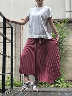 「Atlantic STARS（アトランティックスターズ）のアイテム」を使った、アトランティックスターズさん（レディース・165cm）の秋コーディネート