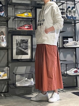 「Atlantic STARS（アトランティックスターズ）のアイテム」を使った、アトランティックスターズさん（レディース・165cm）の夏コーディネート