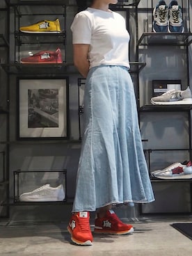 「Atlantic STARS（アトランティックスターズ）のアイテム」を使った、アトランティックスターズさん（レディース・157cm）の夏コーディネート