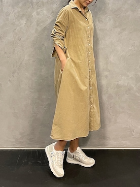 「Atlantic STARS（アトランティックスターズ）のアイテム」を使った、アトランティックスターズさん（レディース・157cm）の冬コーディネート