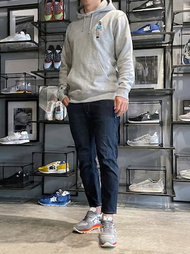 「アトランティックスターズ」｜「アイテム（トップス）」を使った、アトランティックスターズさん（メンズ・180cm）の秋コーディネート