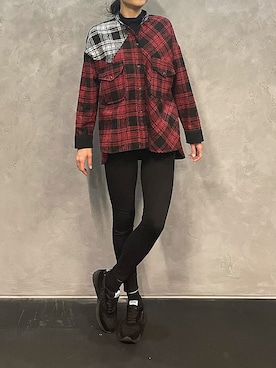 「Atlantic STARS（アトランティックスターズ）のアイテム」を使った、アトランティックスターズさん（レディース・165cm）の冬コーディネート