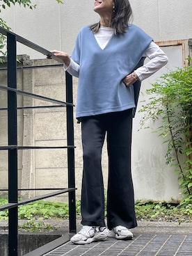 「Atlantic STARS（アトランティックスターズ）のアイテム」を使った、アトランティックスターズさん（レディース・163cm）の秋コーディネート