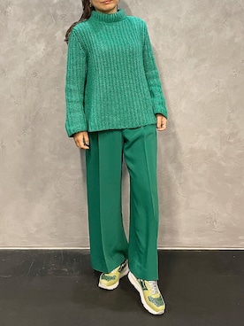 「Atlantic STARS（アトランティックスターズ）のアイテム」を使った、アトランティックスターズさん（レディース・157cm）の冬コーディネート