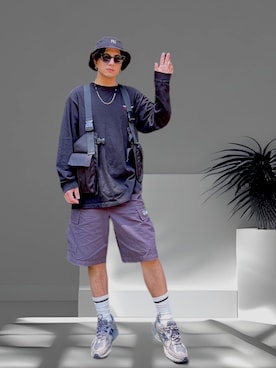 「ANDERSSON BELL（アンダースンベル）のアイテム」を使った、8manさん（メンズ・169cm）の春コーディネート