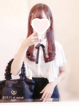 「Maison de FLEUR（メゾンドフルール）のアイテム（スマホケース/カバー）」を使った、ᜊﬞﬞ ᶻᶻさん（レディース・163cm）の夏コーディネート