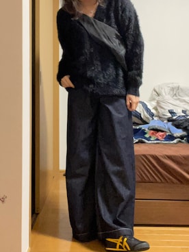 「Onitsuka Tiger（オニツカタイガー）のアイテム」を使った、mii7317さん（骨格ストレート・レディース・169cm）の春コーディネート