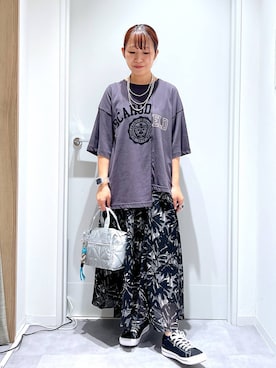 「アイテム（スカート）」を使った、manayan0602さん（レディース・158cm・30代）の夏コーディネート