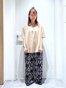 「GLOBAL WORK（グローバルワーク）のアイテム」を使った、manayan0602さん（レディース・158cm）の夏コーディネート