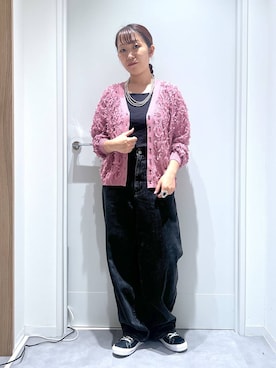 「アイテム（カーディガン/ボレロ）」を使った、manayan0602さん（レディース・158cm・30代）の夏コーディネート