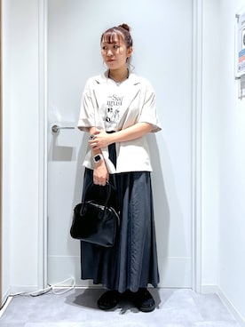 「GLOBAL WORK（グローバルワーク）のアイテム（ジャケット/アウター）」を使った、manayan0602さん（レディース・158cm）の夏コーディネート