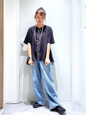 「アイテム（パンツ）」を使った、manayan0602さん（レディース・158cm・30代）の夏コーディネート