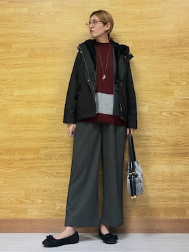 もすさん(レディース・170cm)の秋コーディネート