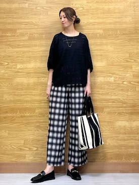 「アイテム（その他シューズ）」を使った、もすさん（レディース・170cm）の秋コーディネート