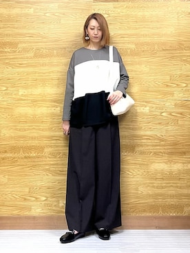 もすさん（レディース・170cm）の春コーディネート