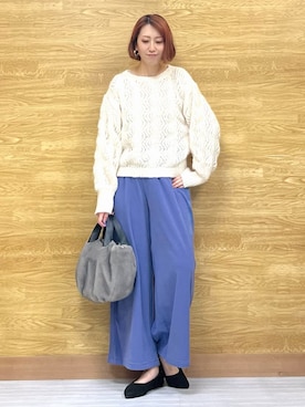 もすさん（レディース・170cm）の冬コーディネート