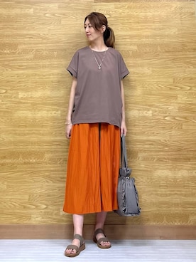 「アイテム（その他パンツ）」を使った、もすさん（レディース・170cm）の夏コーディネート