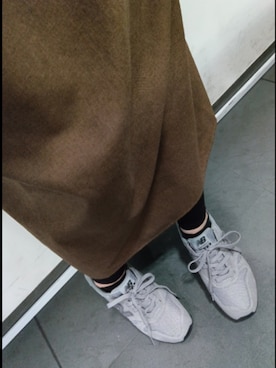 「NEW BALANCE（ニューバランス）の【New Balance】ニューバランス　M373 3YU/253/9VC（Sneakers、グレー系）」を使った、parade豊洲さん（レディース・161cm）の春コーディネート