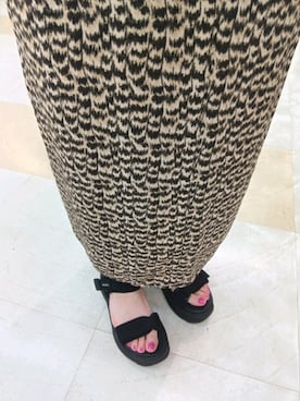 「SHAKA（シャカ）のアイテム」を使った、parade豊洲さん（レディース・161cm）の春コーディネート