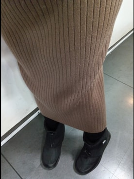 「moz（モズ）のアイテム」を使った、parade豊洲さん（レディース・161cm）の冬コーディネート