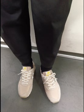 「NEW BALANCE（ニューバランス）の【New Balance】ニューバランス　W373 8X0/1X1/2HO（Sneakers、グレー系）」を使った、parade豊洲さん（レディース・161cm）の春コーディネート