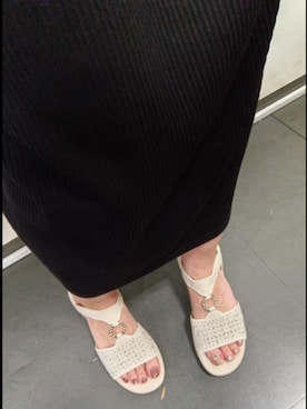 「SKECHERS（スケッチャーズ）のアイテム」を使った、parade豊洲さん（レディース・161cm）の春コーディネート