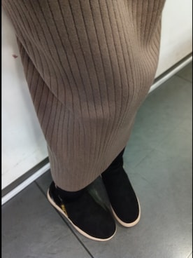 「moz（モズ）のアイテム」を使った、parade豊洲さん（レディース・161cm）の冬コーディネート