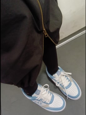 「GAP（ギャップ）の【GAP】ギャップ　厚底ロゴスニーカー　GPU52504（Sneakers、ホワイト系）」を使った、parade豊洲さん（レディース・161cm）の春コーディネート