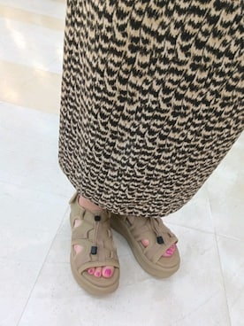 「SHAKA（シャカ）のアイテム」を使った、parade豊洲さん（レディース・161cm）の春コーディネート