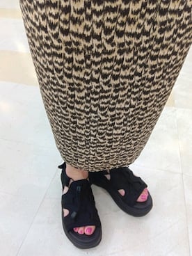 「SHAKA（シャカ）のアイテム」を使った、parade豊洲さん（レディース・161cm）の春コーディネート