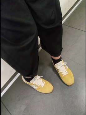 「NEW BALANCE（ニューバランス）の【New Balance】ニューバランス　W373 8X0/1X1/2HO（Sneakers、ベージュ系）」を使った、parade豊洲さん（レディース・161cm）の春コーディネート