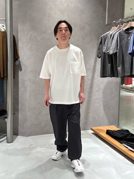 「アイテム（シューズ）」を使った、Ohnariさん（メンズ・170cm・40代）の夏コーディネート