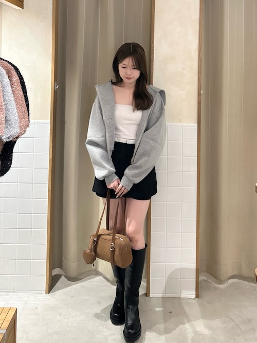 厚底チャンキーソールロングブーツ（ブーツ）｜Chico（チコ）の