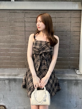「アイテム（ブーツ）」を使った、Itsuさん（レディース・163cm）の夏コーディネート