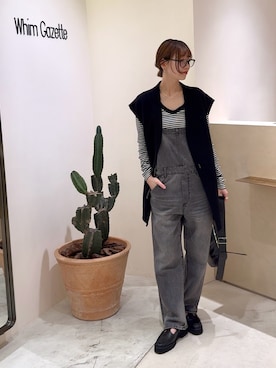 「アイテム（ボディバッグ/ウエストポーチ）」を使った、あおさや。さん（レディース・160cm）の夏コーディネート