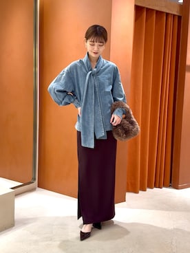 あおさや。さん（レディース・160cm）の秋コーディネート