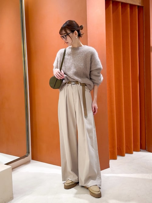 Whim Gazette ウィム ガゼット　デニムタックパンツ　2023AW デニムタックパンツ | Whim Gazette(ウィム ガゼット)レディース