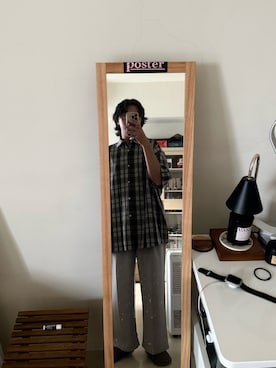 「アイテム（チノパンツ）」を使った、liouzpさん（メンズ・173cm・20代）の夏コーディネート