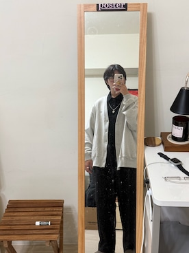 「アイテム（ノーカラージャケット）」を使った、liouzpさん（メンズ・173cm）の夏コーディネート