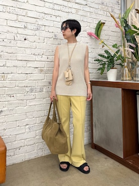 「アイテム（ピアス（両耳用））」を使った、AZUMIさん（レディース・160cm）の夏コーディネート