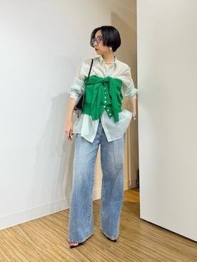 AZUMIさん（レディース・160cm）の春コーディネート