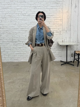 AZUMIさん（レディース・160cm）の春コーディネート