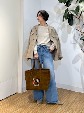 AZUMIさん（レディース・160cm）の冬コーディネート