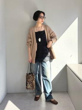 AZUMIさん(レディース・160cm)の冬コーディネート