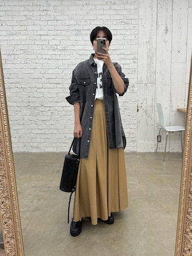 「アイテム（ピアス（両耳用））」を使った、AZUMIさん（レディース・160cm）の夏コーディネート