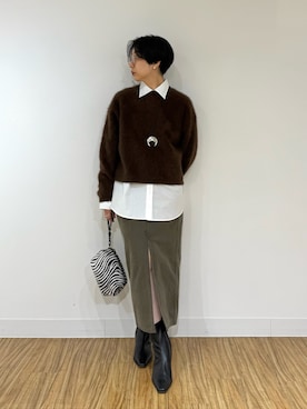 AZUMIさん(レディース・160cm)の秋コーディネート