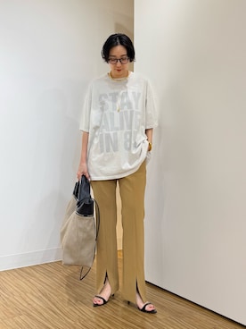 AZUMIさん（レディース・160cm）の春コーディネート