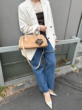 AZUMIさん（レディース・160cm）の冬コーディネート