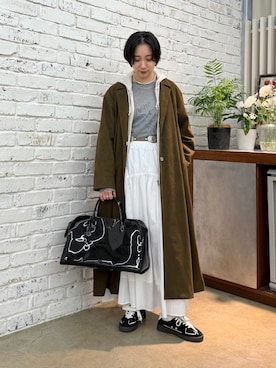 AZUMIさん(レディース・160cm)の冬コーディネート